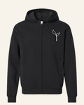 full-zip hoodie
