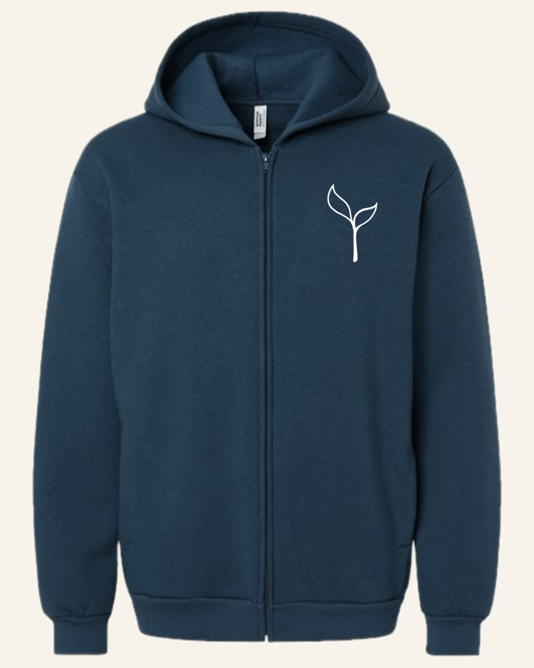 full-zip hoodie